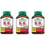 Jamieson Vitamíny B6 B12 + kyselina listová 3 x 110 tablet – Hledejceny.cz