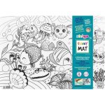 FUNNY MAT Funny Mat Podložka na kreslení Rybičky + pastelky zdarma 489792 – Hledejceny.cz