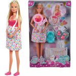 Simba Steffi LOVE těhotná Steffi s doplňky – Zboží Dáma