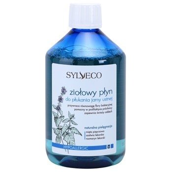 Sylveco Dental Care ústní voda pro posílení a obnovení zubní skloviny pro citlivé dásně (Hypoallergic) 500 ml