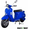 Elektrická motorka Racceway Century E-retro 2000W 20Ah modrá lesklá