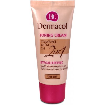 Dermacol Tónovací krém 2 v 1 Desert 30 ml – Zboží Mobilmania