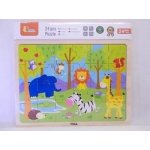 Viga puzzle 24 dílků zoo – Sleviste.cz
