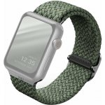 Uniq Aspen Braided řemínek pro Apple Watch 44/42mm zelený UNIQ-44MM-ASPGRN – Zboží Živě