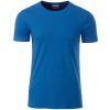 Pánské Tričko James & Nicholson Klasické tričko z biobavlny 8008 Tmavá královská modrá