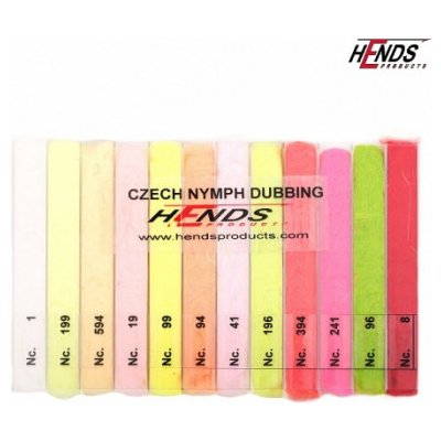 Hends HE CZECH NYMPH DUBBING BOX - BRITE - 12 BAREV – Hledejceny.cz