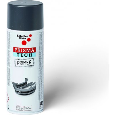 Schuller Eh'klar Prisma Color 91078 Sprej PRIMER PLASTIK tmavě šedý 400 ml, základová barva na plasty – HobbyKompas.cz