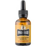 Proraso Wood & Spice Beard Oil - dřevitě-kořeněný olej na vousy 30 ml – Zboží Mobilmania