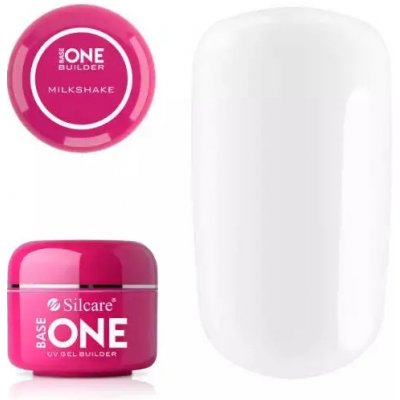 Silcare UV stavební gel na nehty Base Milkshake 5 g – Zboží Dáma