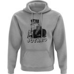 JoJo's Bizarre Adventure Mikina Jotaro šedá – Zboží Dáma