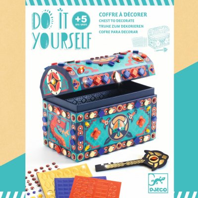 DJECO DIY Výtvarná sada Truhla na poklad – Sleviste.cz