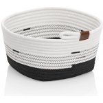 Kela Košík Hedda 28 cm směs bavlna/polyester bílo-černá – Sleviste.cz
