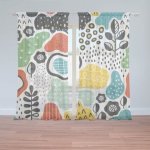 Sablio Záclony Dětské malování: 2ks 150x250cm – Hledejceny.cz