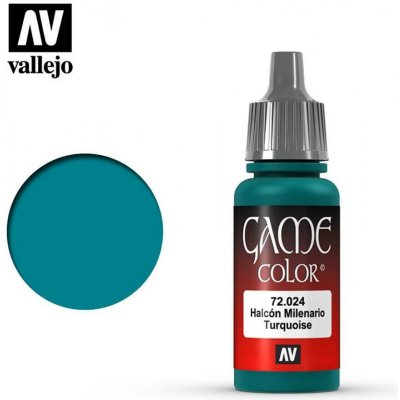 Vallejo: Game Color Turquoise 18ml – Zboží Živě
