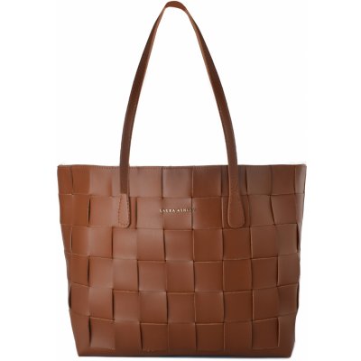 Laura Ashley dámská kabelka 30X28X12CM A27-C01-COGNAC – Sleviste.cz