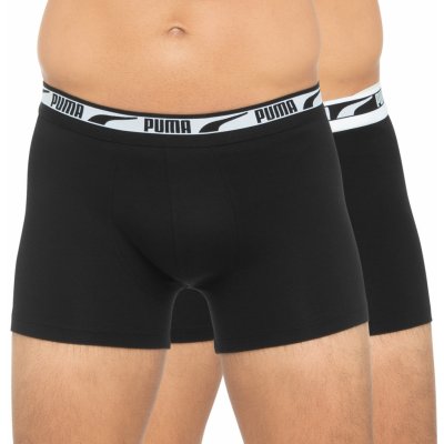 Puma pánské boxerky 701219366 003 černé 2 pack – Hledejceny.cz