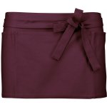 Kariban Zástěra Barman Bistro Style K886 1TE-K886-Wine-uni Vínová – Hledejceny.cz