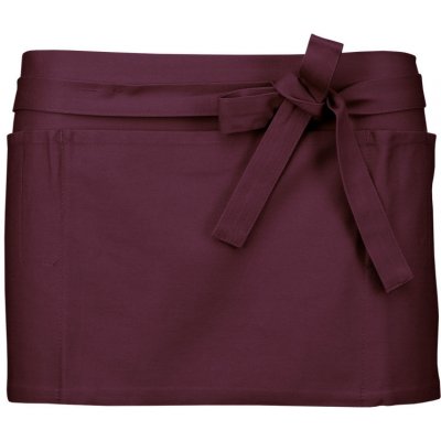 Kariban Zástěra Barman Bistro Style K886 1TE-K886-Wine-uni Vínová – Hledejceny.cz