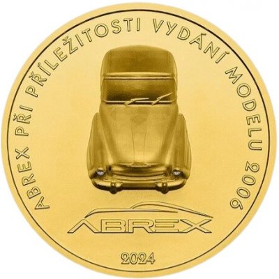 Abrex zlatá mince s diamanty 2024 1 oz – Zboží Dáma
