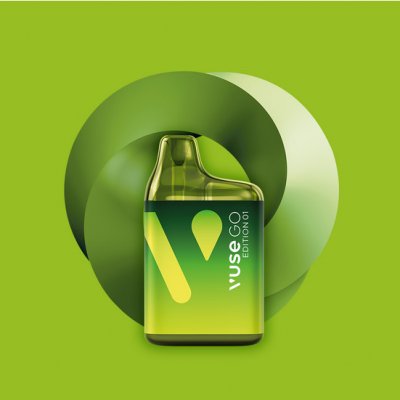 VUSE GO Edition 01 Apple Sour 20 mg 800 potáhnutí 1 ks – Zboží Mobilmania