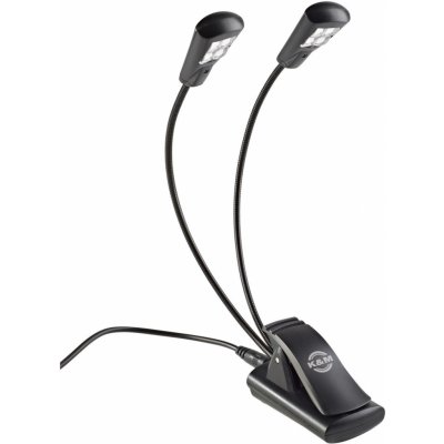 Konig & Meyer 12245 Music stand light Double4 LED FlexLight black – Zboží Dáma