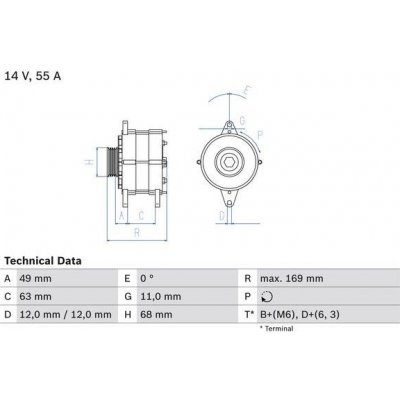 generátor BOSCH 0 986 030 970 – Zbozi.Blesk.cz