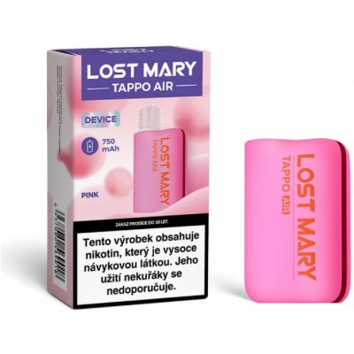 Elf Bar Lost Mary Tappo Air 750 mAh Pink – Zboží Dáma