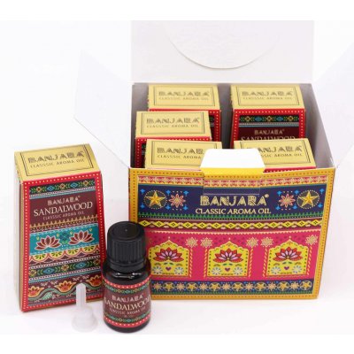 Banjara Indický vonný olej Sandalwood 10 ml – Hledejceny.cz