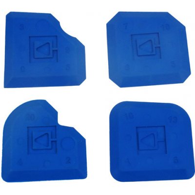 Stěrky spárovací na silikon - sada 4 ks - Kubala – Zbozi.Blesk.cz