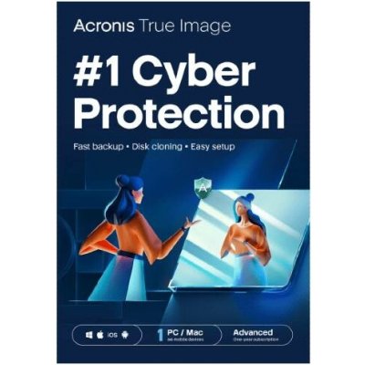 Acronis True Image Advanced pro 5 počítačů + 500 GB úložiště, předplatné na 1 rok (HOCASHLOS21) – Zboží Živě