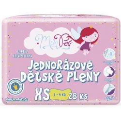 Monperi Jednorázové XS 2-4 kg 28 ks