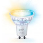 WiZ LED skleněná žárovka GU10 PAR16 4,7W 345lm 2700-6500K IP20, stmívatelná – Zboží Živě
