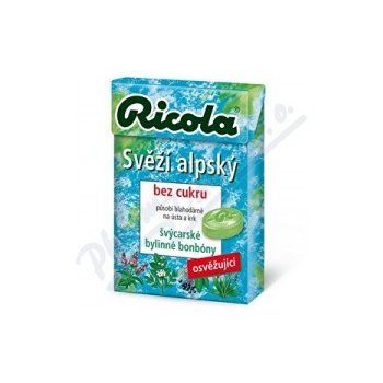 RICOLA bonbony Svěží alpský 40 g