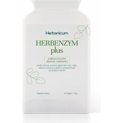 Herbanicum Herbenzym 60 kapslí – Hledejceny.cz