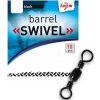 Rybářská karabinka a obratlík CARP ZOOM Obratlík Barrel Swivel vel.16 10kg 10ks