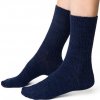 Dospělé vlněné ponožky Alpaka tmavě modrá