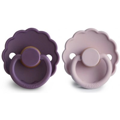 Figg Daisy dvojbalenie cumlíkov kaučuk Violet Dream/ Soft Lilac – Hledejceny.cz