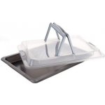 Banquet plech s nepřilnavým povrchem GRANITE 42x29x4,5 cm s víkem – Zboží Dáma Banquet plech s nepřilnavým povrchem GRANITE 42x29x4,5 cm s víkem – Zboží Dáma