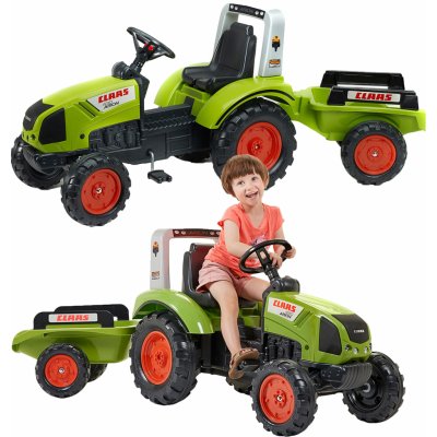 FALK Šliapací traktor Claas Arion 540 s vlečkou – Zboží Dáma
