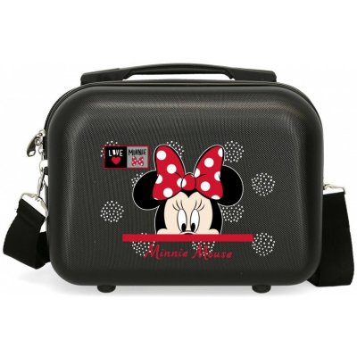 Joummabags ABS Cestovní kosmetický kufřík MINNIE MOUSE My Pretty Bow 21x29x15cm 9L 2163921 – Zbozi.Blesk.cz