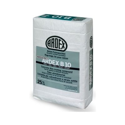 ARDEX B 10 - velmi jemná betonová stěrka 25 kg – Sleviste.cz
