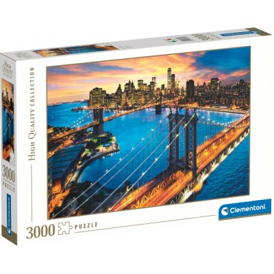 Clementoni New York 33546 3000 dílků – Hledejceny.cz