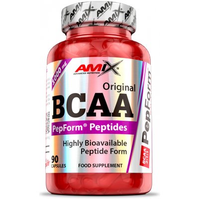Amix BCAA PepForm Peptides 90 kapslí – Zboží Mobilmania
