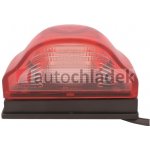 Svítilna SPZ LED červená 12V/24V – Zboží Mobilmania
