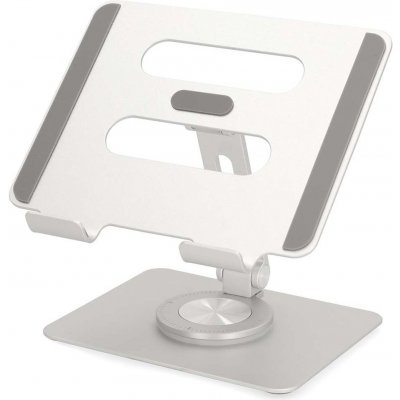 NEDIS stojan na tablet/ univerzální/ Full Motion/ natočení 360 °/ hliník/ stříbrný – Sleviste.cz