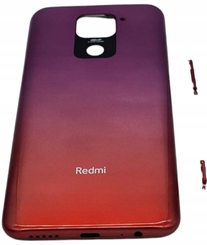 Kryt Xiaomi Redmi Note 9 zadní červený