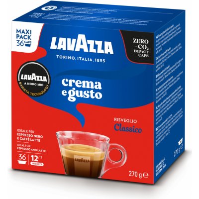 Lavazza A Modo Mio Crema e Gusto 36 ks – Zbozi.Blesk.cz