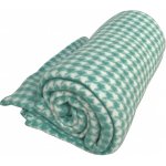 Vesna Deka fleece Pepitka zelená 130x170 – Sleviste.cz