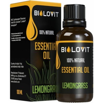 Bilovit Esenciální olej Citronová tráva 100 ml – Hledejceny.cz