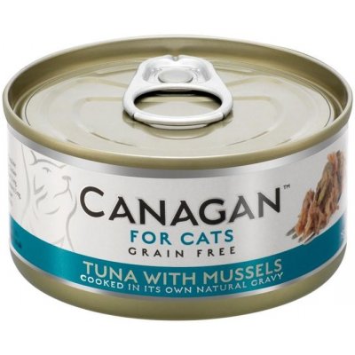 Canagan Cat Tuňák a mušle 75 g – Zboží Mobilmania